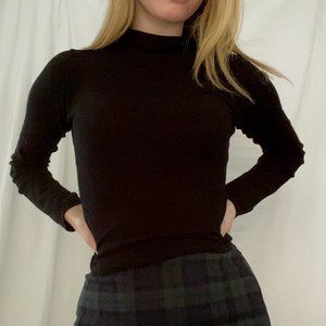 Brandy melville black longsleeve turtleneck